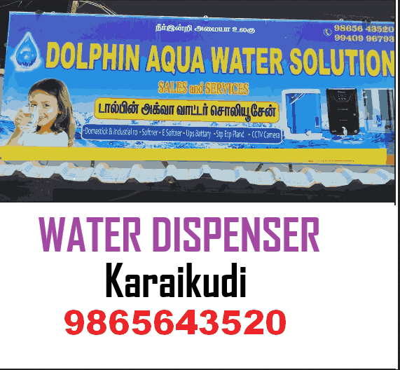 Dolphin Aqua water dispenser dealers in karaikudi